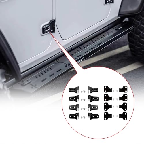 Jeep Wrangler JL JT Door Hinge Kit, 16 Pcs