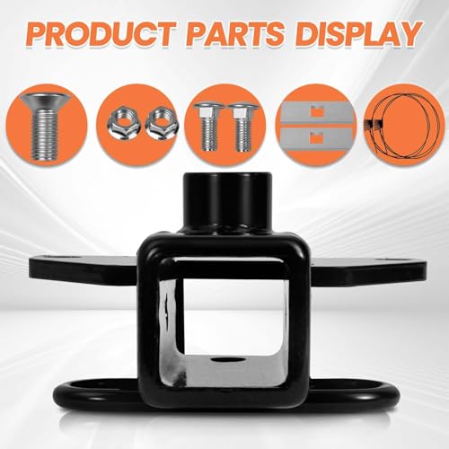 Trailer Hitch Receiver, 2" for Jeep