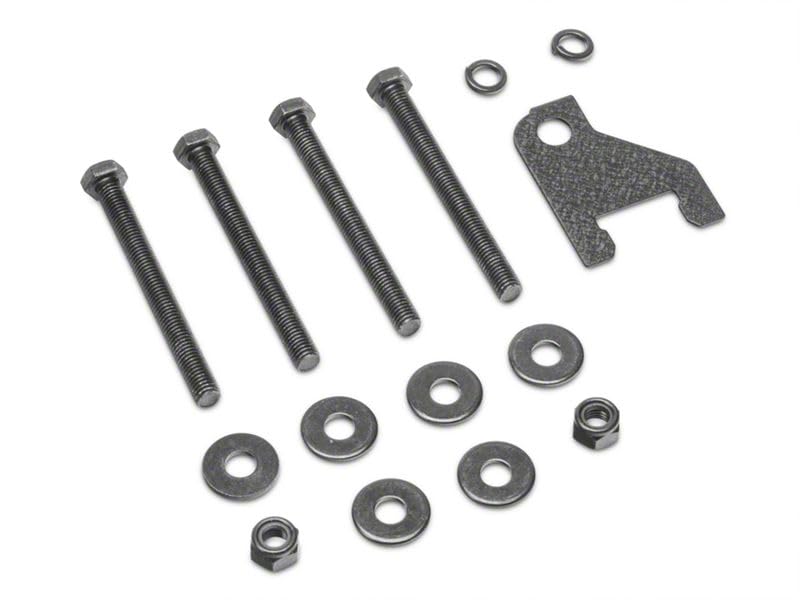 Jeep Wrangler Textured Black Receiver Hitch, Extra Towing