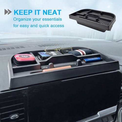 Center Console Dashboard Organizer for 2022-2026 Chevy Silverado/GMC Sierra