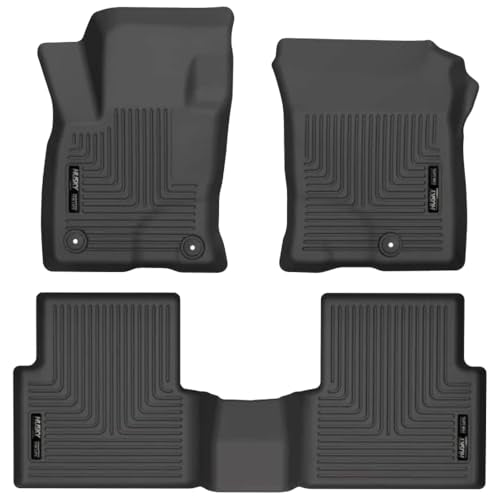 Weatherbeater Floor Mats | Fits 2021-2026 Ford Bronco Sport | Front & 2nd Row, 3-pc Black - 95341