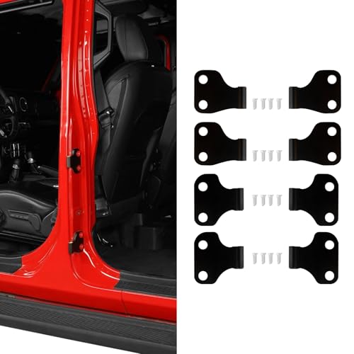 Jeep Wrangler JL JT Door Hinge Kit, 16 Pcs