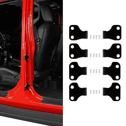 Jeep Wrangler JL JT Door Hinge Kit, 16 Pcs