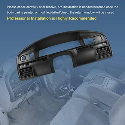 Instrument Dash Bezel for 1994–1997 Ford F-250/F-350, F4TZ-15044D70-C