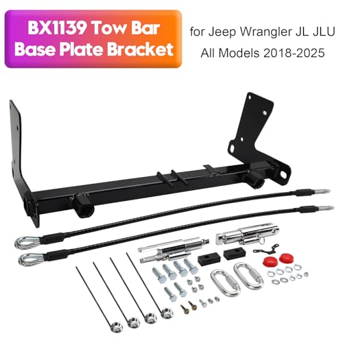 Tow Bar Base Plate Bracket for Jeep Wrangler JL JLU
