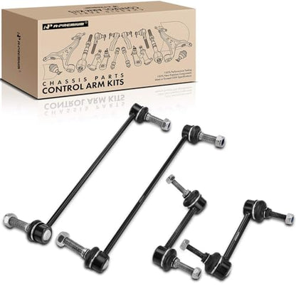 Front & Rear Sway Bar Link Kit for 2011-2019 Ford Explorer & 2013-2019 Police Interceptor Utility, 4-Piece