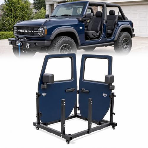 Jeep Wrangler Gladiator Door Storage Cart with Wheels