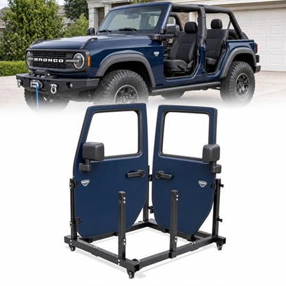 Jeep Wrangler Gladiator Door Storage Cart with Wheels