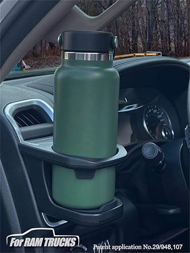 Vent Cup Holder Mount for 2019–2025 Ram 1500 DT, 2500 HD & 3500 HD (Excludes Classic Models)