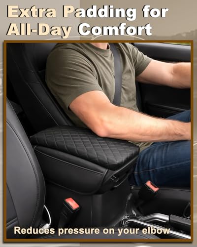 Center Console Cover for Jeep Wrangler JL & Gladiator JT 2018-2027