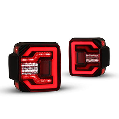 LED Tail Lights for 2018-2026 Jeep Wrangler JL/2021-2026 Wrangle 4XE Plugin