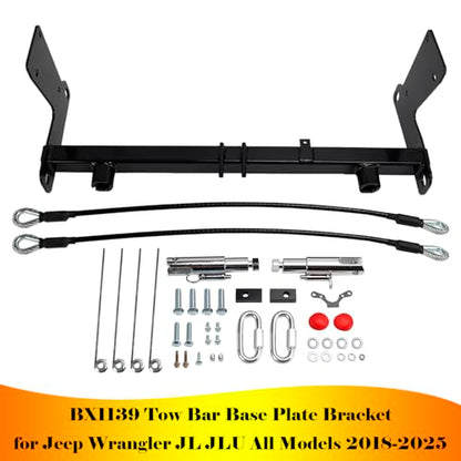 Tow Bar Base Plate Bracket for Jeep Wrangler JL JLU