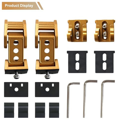 Aluminum Hood Latches for Jeep Wrangler JK JL Gladiator JT