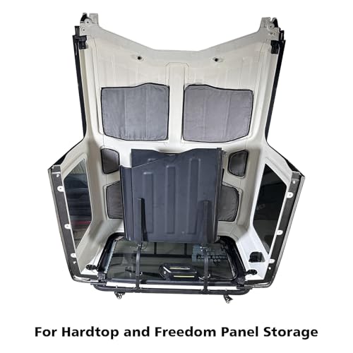 Jeep Wrangler Hardtop Storage Cart with Sliding Rack