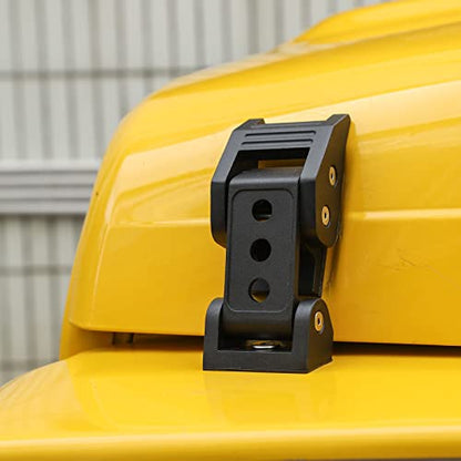 Aluminum Hood Latches for Jeep Wrangler TJ 1997-2006 (Black)