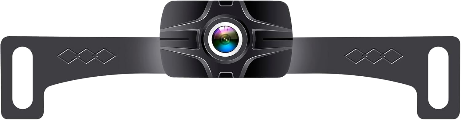 LeeKooLuu HD 1080P Night Vision IP69 Waterproof Clear View License Plate Camera Compatible LK10 System