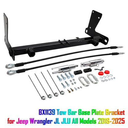 Tow Bar Base Plate Bracket for Jeep Wrangler JL JLU