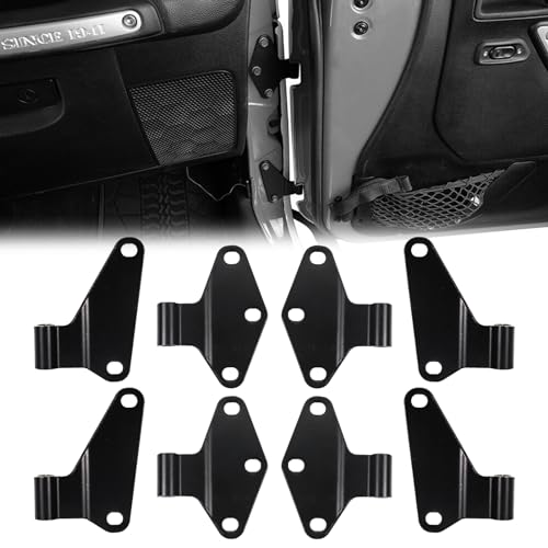 4 Door Hinge Kits Compatible with Wrangler JK/JKU
