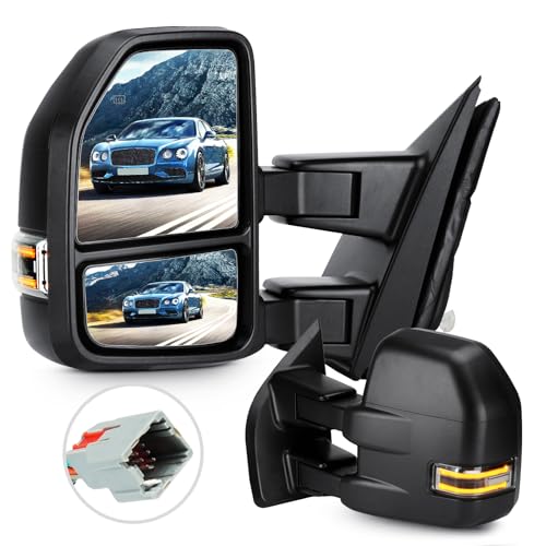 Towing Mirrors for Ford F-150 2015 2016 2017 2018 2019 2020