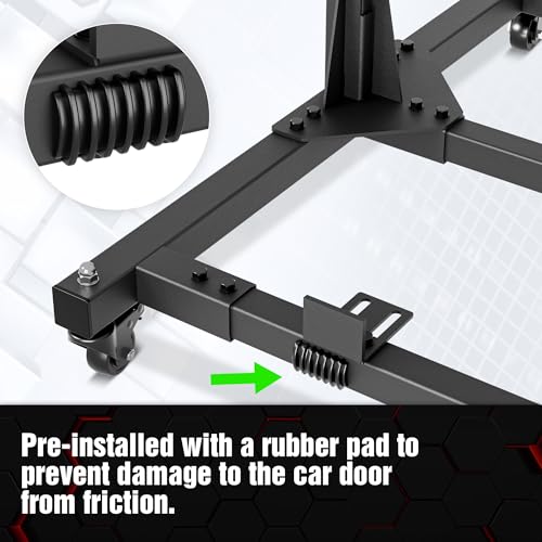 Jeep Wrangler/Gladiator Door Hanger Storage Rack with Dust Cover