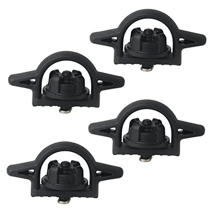 Bed Cleat Tie Down Anchor for Truck Bed Rail System 4pcs Compatible with 2005-2024 Toyota Tacoma Tundra Cargo Bed Accessories Parts PT278-35160 Striker Luggage Holders