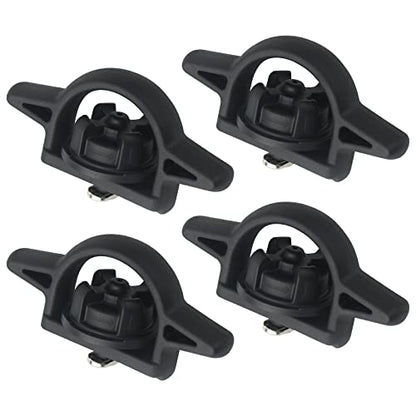 Bed Cleat Tie Down Anchor for Truck Bed Rail System 4pcs Compatible with 2005-2024 Toyota Tacoma Tundra Cargo Bed Accessories Parts PT278-35160 Striker Luggage Holders