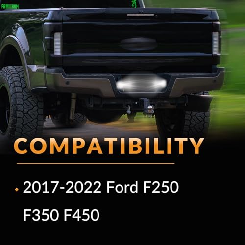LED License Plate Light for 2017-2025 Ford F250 F350 F450