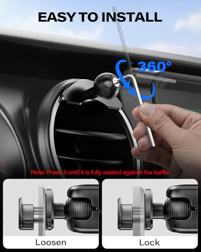 Phone Mount for Jeep Gladiator JT 2020-2023 & Wrangler JL 2018-2023