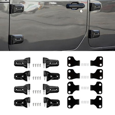 Jeep Wrangler JL JT Door Hinge Kit, 16 Pcs