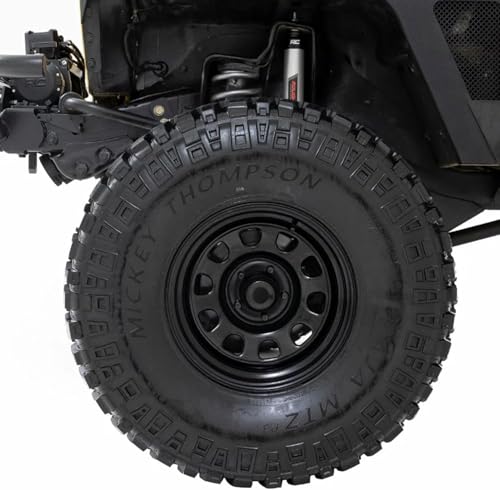 Black Steel D-Window Off-Road Wheel for Trucks