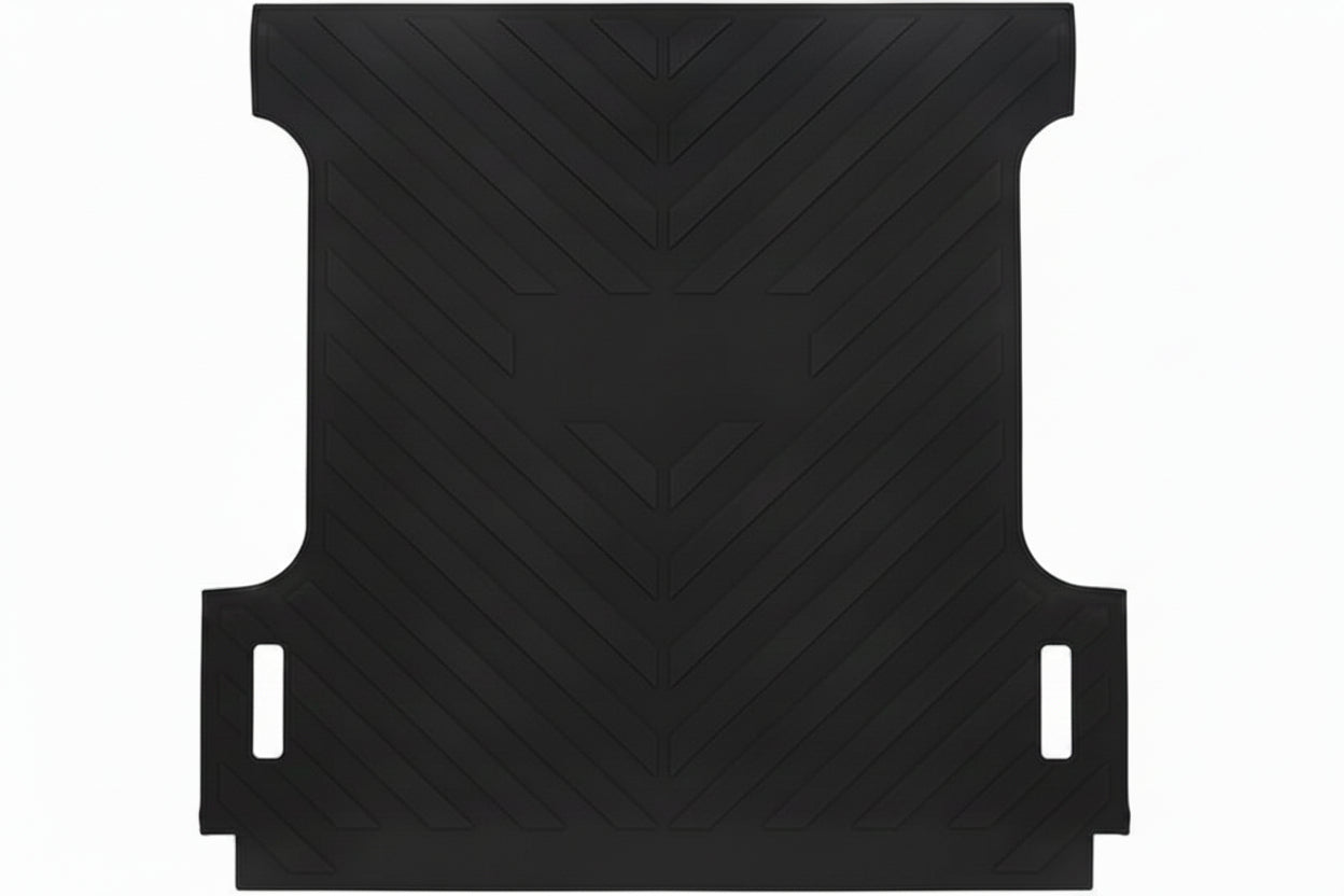 Heavy-Duty Rubber Bed Mat for 2017-2026 Ford F-250/F-350 Super Duty 6'10" Bed - Non-Slip/Tear-Resistant