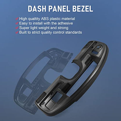 Instrument Dash Bezel for 1994–1997 Ford F-250/F-350, F4TZ-15044D70-C