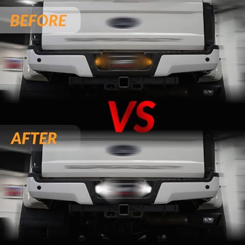 LED License Plate Light for 2017-2025 Ford F250 F350 F450