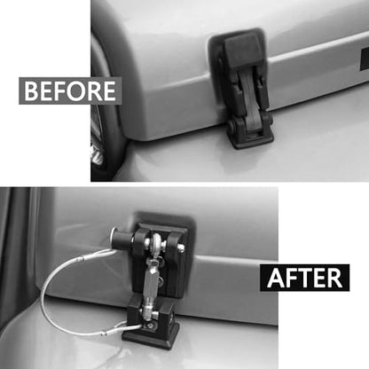 Hood Latches Lock for Jeep Wrangler TJ