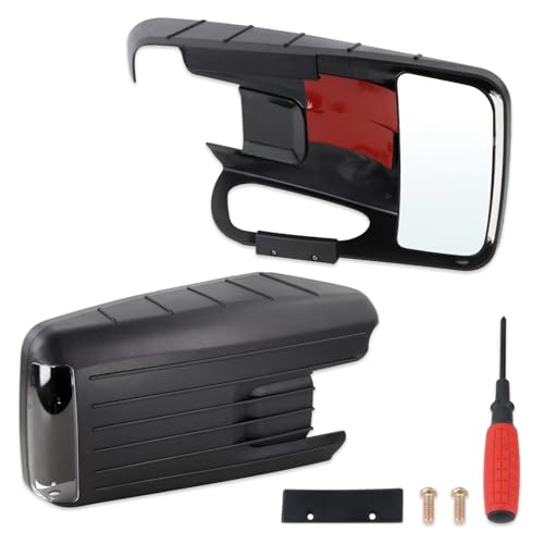 Towing Mirror for 2021-2025 Ford F-150, Wide-Angle, Easy Installation