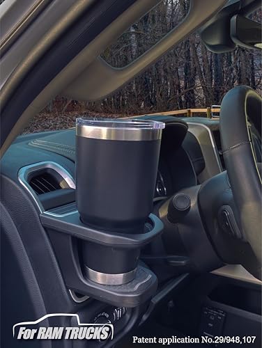 Vent Cup Holder Mount for 2019–2025 Ram 1500 DT, 2500 HD & 3500 HD (Excludes Classic Models)