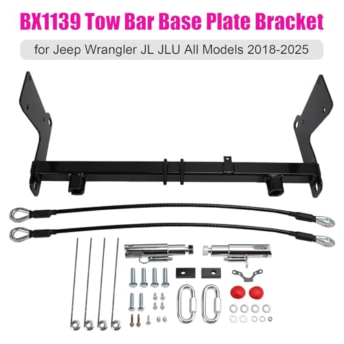 Tow Bar Base Plate Bracket for Jeep Wrangler JL JLU