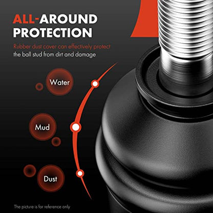 Front & Rear Sway Bar Link Kit for 2011-2019 Ford Explorer & 2013-2019 Police Interceptor Utility, 4-Piece