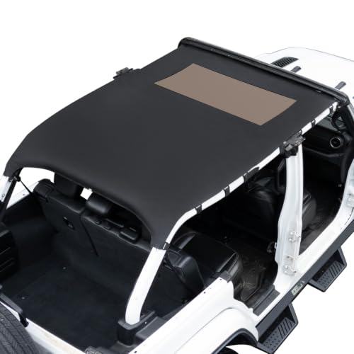 Waterproof Sun Shade Top for 2018–2026 Jeep Wrangler JL 4-Door & 2020–2026 Gladiator JT2007-2018 JK