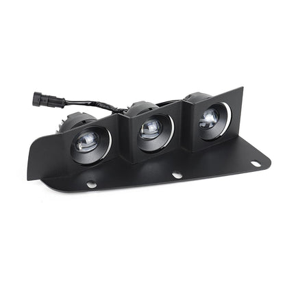 Bronco Bumper LED Fog Lights, White DRL for 2021-2024 2/4 Door