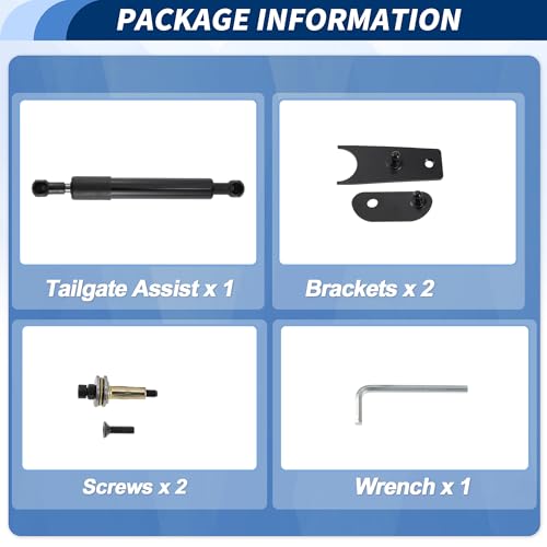 Pickup Tailgate Assist Kit for Colorado Canyon 2023-2025