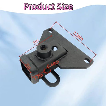 Jeep Gladiator Trailer Hitch, 2-Inch Class 3, 5000 lb Towing