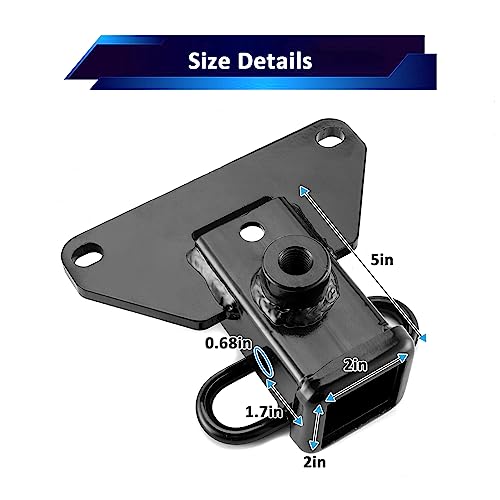 2" Class 3 Trailer Hitch for Jeep Gladiator JT