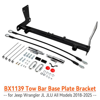 Tow Bar Base Plate Bracket for Jeep Wrangler JL JLU