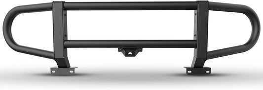 Front Bumper Bull Bar For Ford Bronco 2025 2024 2023 2022 2021 (Not fit Bronco Sports Version),Steel Bull bar bumper guard Off Road Grill Guard Black For Bronco Accessories (Bull Bar, 3D)