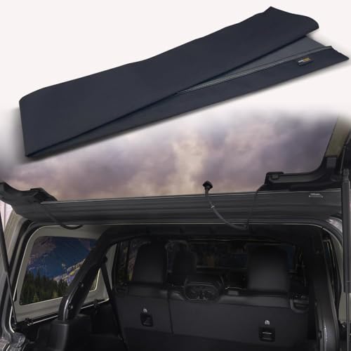 Rear Window Rain Deflector for 2011–2026 Jeep Wrangler JK/JL & 2021–2026 Wrangler 4xe