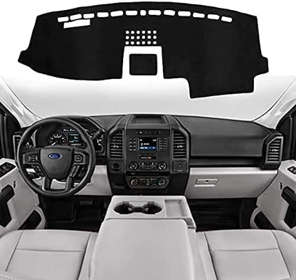 Dash Cover for 2015-2020 Ford F-150 - Felt Dash Mat, UV Protection, Non-Slip
