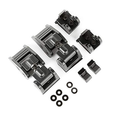 Heavy-Duty Aluminum Hood Catch Kit for Jeep Wrangler JK