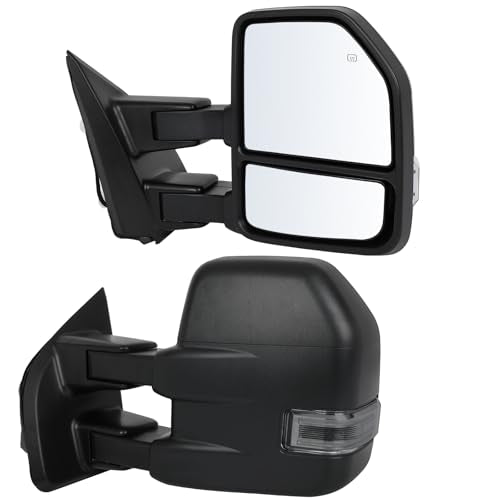 Pair Tow Mirrors for Ford F-150 2015-2020 Pickup Truck