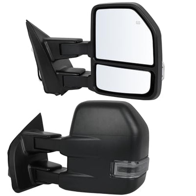 Pair Tow Mirrors for Ford F-150 2015-2020 Pickup Truck